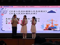 小學品公週會—聖心人護國安